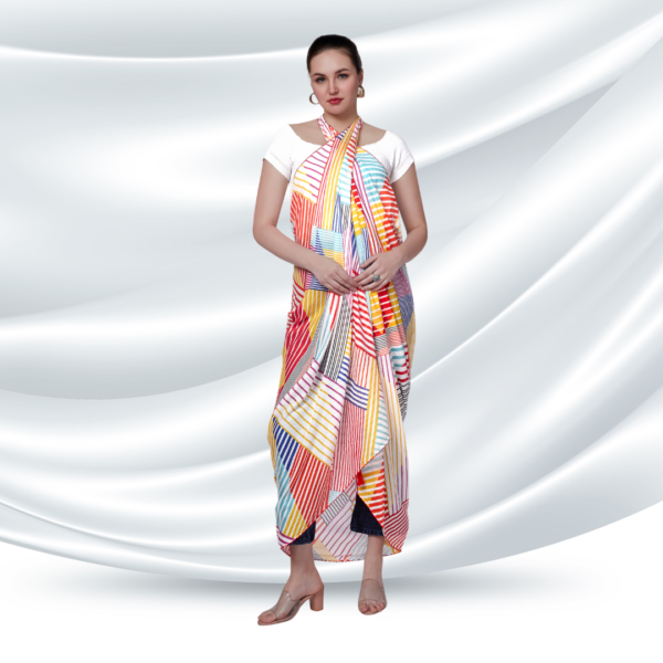 Liva Modal Lining Print Western Dupatta