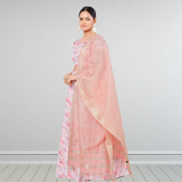 Chanderi Multi Zari Dupatta