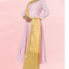 Poly Chanderi Golden Booti Dupatta - Image 3