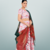 Chanderi Silk Woven Dupatta With Jacquard Booti - Image 2