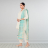Chanderi Multi Zari Dupatta - Image 2