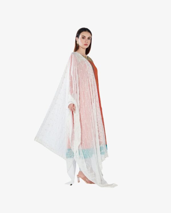 Pure Georgette Dyeable Rich Dupatta - Image 3