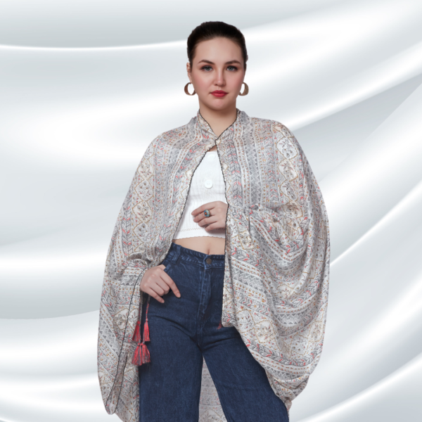 Liva Modal Aztec Print Western Dupatta - Image 2