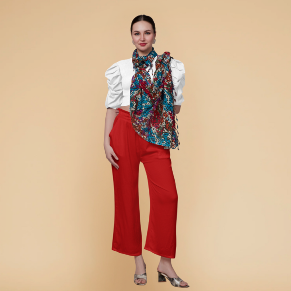 Liva Eco Viscose Rayon Leopard Printed Stole