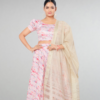 Chanderi Multi Zari Dupatta - Image 4