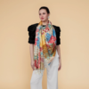 Liva Eco Viscose Rayon Paisley Print Stole - Image 2