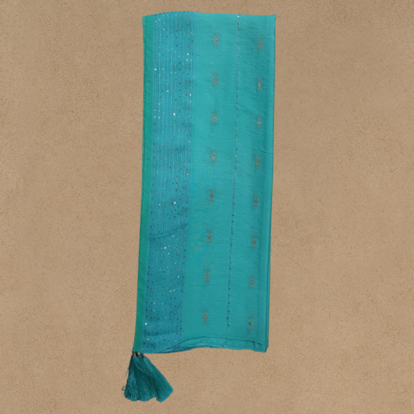 Fancy Jacquard Dupatta With Sequence