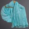 Plain Cotton Dupatta with Beads