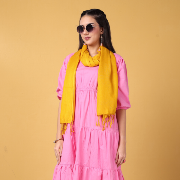 Plain Liva Eco Viscose Rayon Stole - Image 4