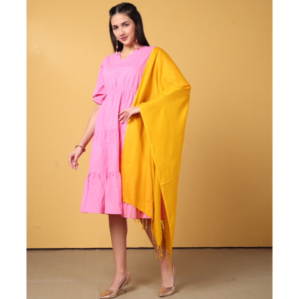 Plain Liva Eco Viscose Rayon Stole - Image 2