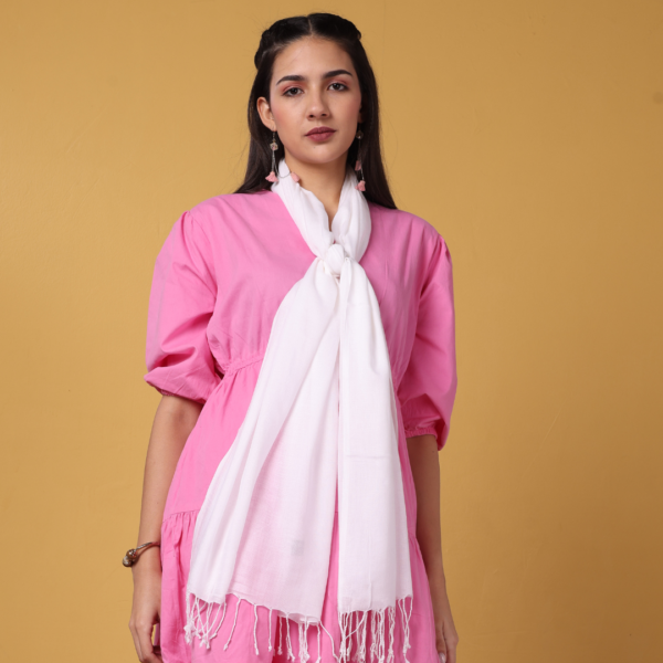 Plain Liva Eco Viscose Rayon Stole